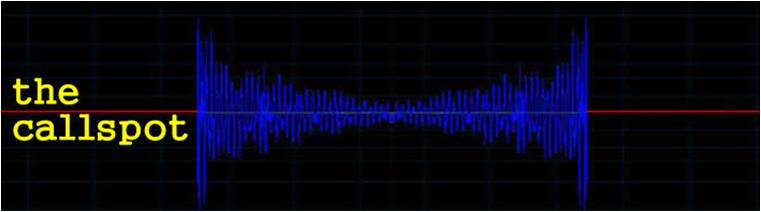 Blue waveform with CALLspot superimposed